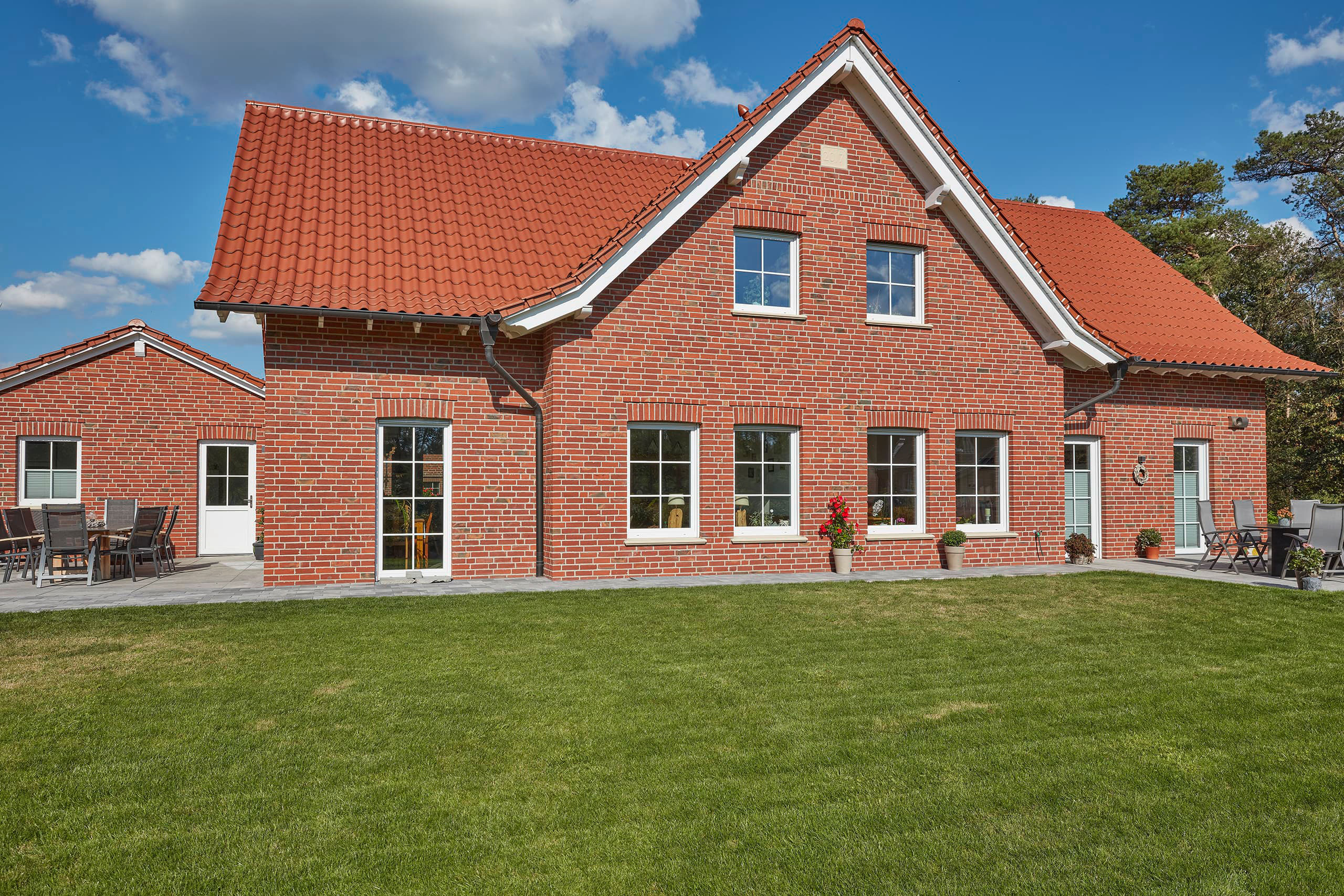 Bentlage rot-granatrot-bunt